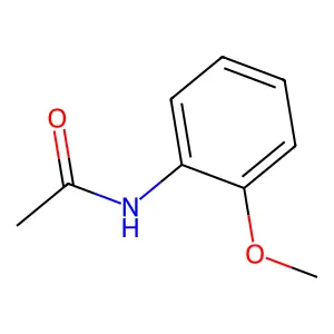 Acetamide, N-(2-methoxyphenyl)- structure