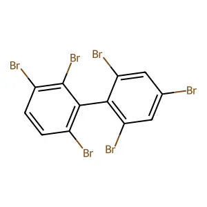 2,2',3,4',6,6'-Hexabromobiphenyl structure