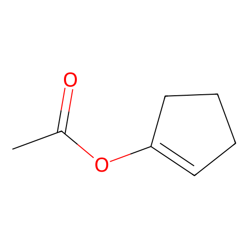 Cyclopentene acetate structure