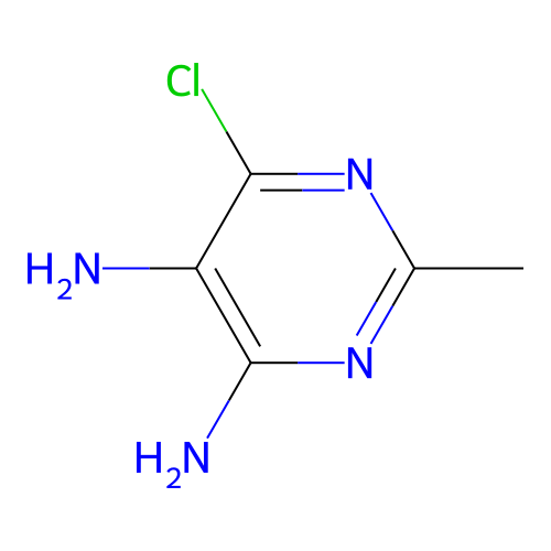 6-Chloro-2-methylpyrimidine-4,5-diamine structure