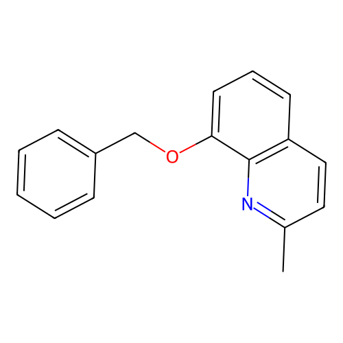 8-(Benzyloxy)-2-methylquinoline structure