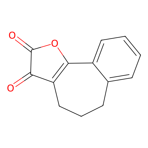 5,6-Dihydro-2h-benzo[6,7]cyclohepta[1,2-b]furan-2,3(4h)-dione structure