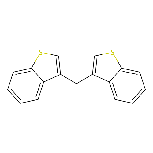3,3'-Methylenebis(1-benzothiophene) structure