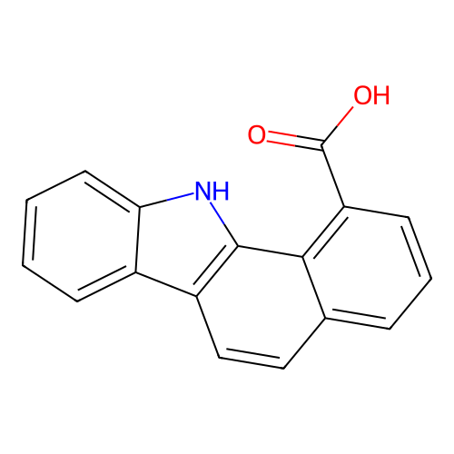 11H-benzo[a]carbazole-1-carboxylic acid structure