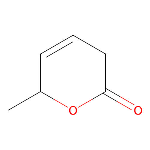 3,6-Dihydro-6-methyl-2H-pyran-2-one structure