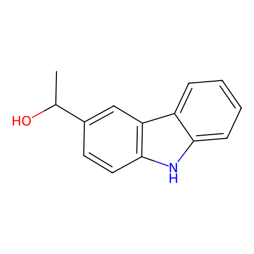 1-(9h-Carbazol-3-yl)ethanol structure