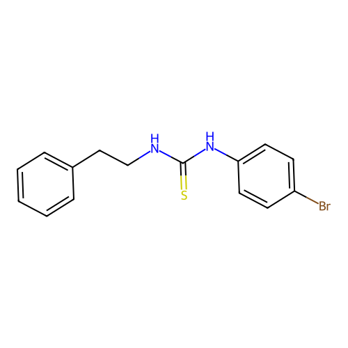 1-(4-Bromophenyl)-3-(2-phenylethyl)thiourea structure