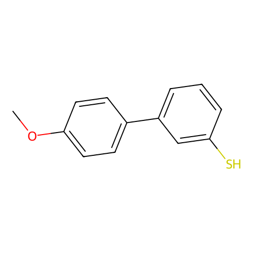 3-(4-Methoxyphenyl)thiophenol structure