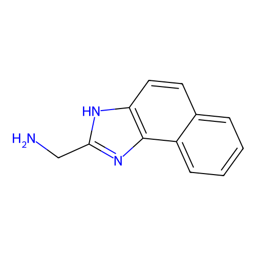 (1H-Naphtho[1,2-d]imidazol-2-yl)methanamine structure