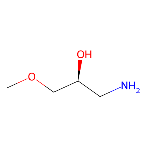 (2S)-1-amino-3-methoxypropan-2-ol structure