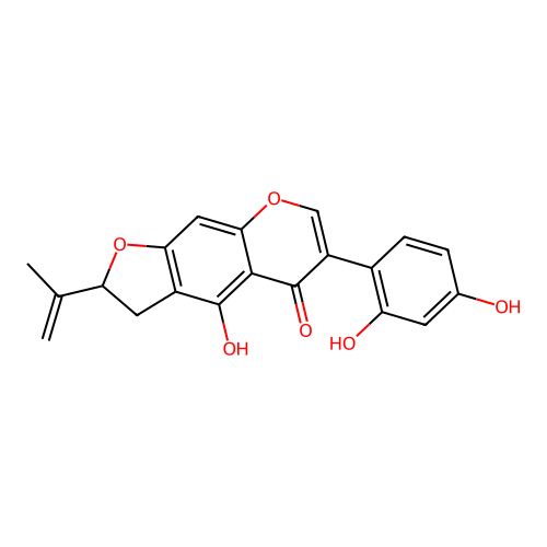 Lupinisoflavone A structure