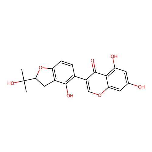 Lupinisoflavone D structure