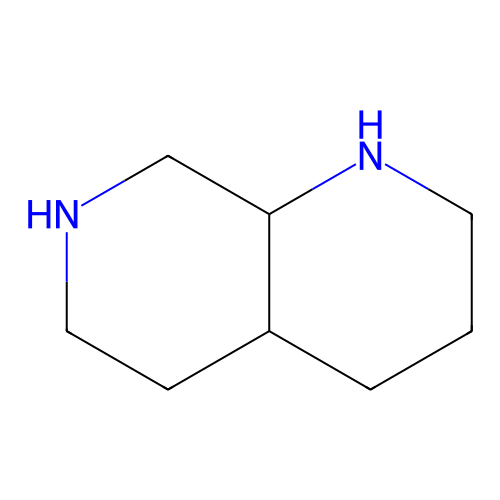 (4AS,8aR)-1,2,3,4,4a,5,6,7,8,8a-Decahydro-1,7-naphthyridine structure