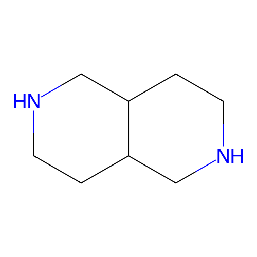 Decahydro-2,6-naphthyridine structure