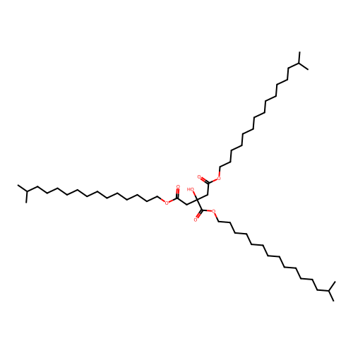 Triisocetyl Citrate structure