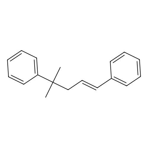 Benzene, 1,1'-(4,4-dimethyl-1-butene-1,4-diyl)bis- structure
