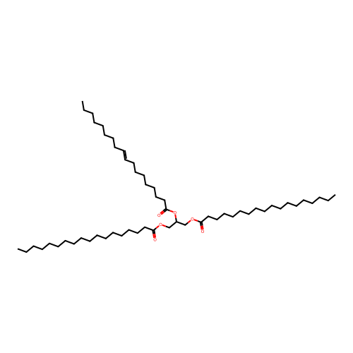 1,3-Distearoyl-2-oleoyl glycerol structure