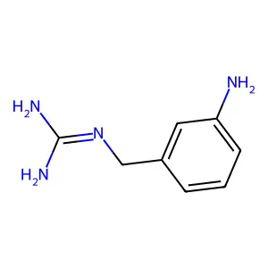 3-Aminobenzylguanidine structure