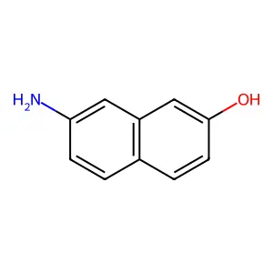 7-Amino-2-naphthalenol structure