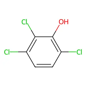 2,3,6-Trichlorophenol structure
