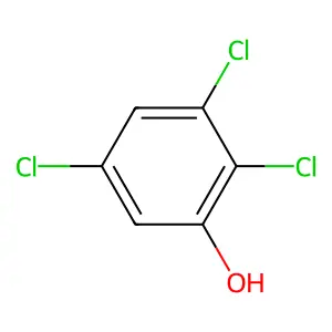 2,3,5-Trichlorophenol structure