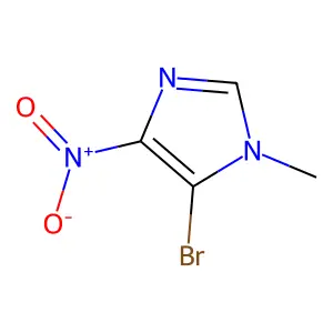 1-Methyl-5-bromo-4-nitroimidazole structure