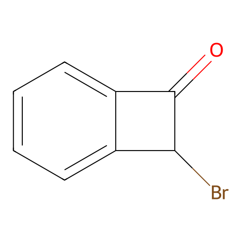 8-Bromobicyclo(4.2.0)octa-1,3,5-trien-7-one structure