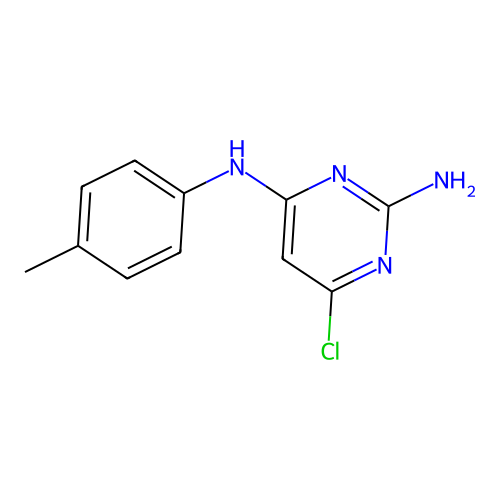 6-Chloro-n4-(4-methylphenyl)pyrimidine-2,4-diamine structure