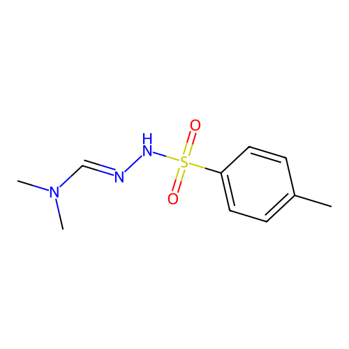 N,N-Dimethyl-N'-(4-methylbenzene-1-sulfonyl)methanehydrazonamide structure