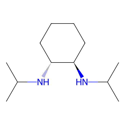 N,N'-二异丙基-1,2-反式-环己烷二胺 structure