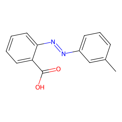3'-Methylazobenzene-2-carboxylic acid structure
