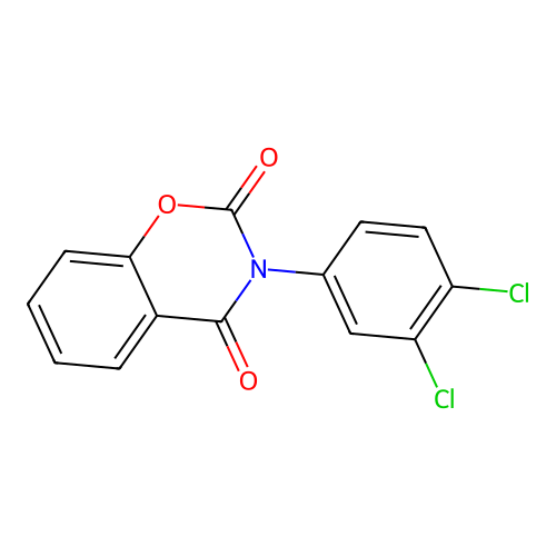 3-(3,4-Dichlorophenyl)-1,3-benzoxazine-2,4-dione structure