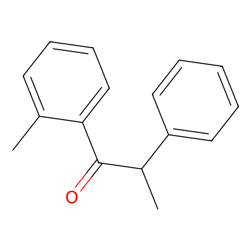 1-(2-Methylphenyl)-2-phenylpropan-1-one structure