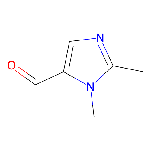 1,2-dimethyl-1H-imidazole-5-carbaldehyde structure