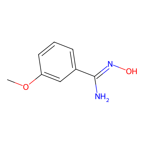 N-Hydroxy-3-methoxy-benzamidine structure