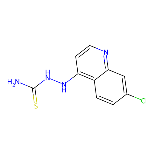[(7-Chloroquinolin-4-yl)amino]thiourea structure