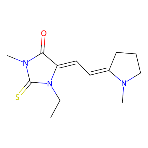 C13H19N3OS structure