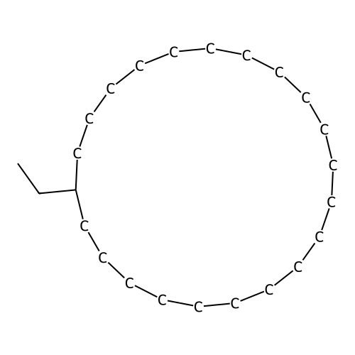 Cyclodocosane, ethyl- structure