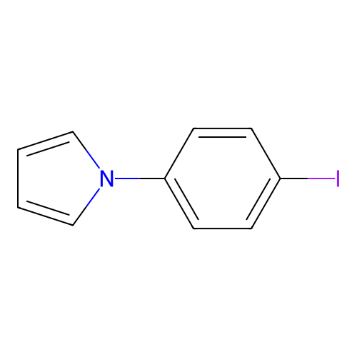 1-(4-Iodophenyl)pyrrole structure