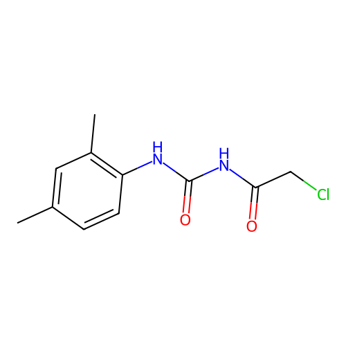 3-(2-Chloroacetyl)-1-(2,4-dimethylphenyl)urea structure