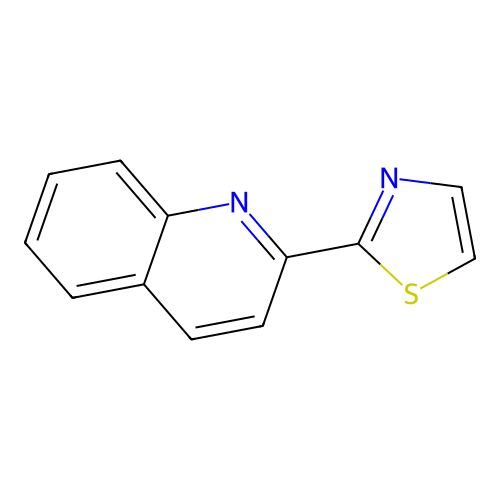 2-(1,3-Thiazol-2-yl)quinoline structure