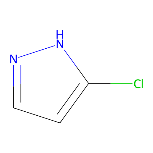 3-Chloro-1H-pyrazole structure