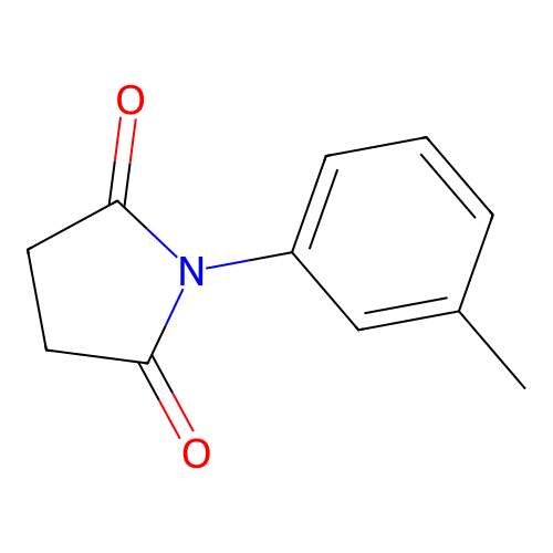 1-(3-Methylphenyl)pyrrolidine-2,5-dione structure