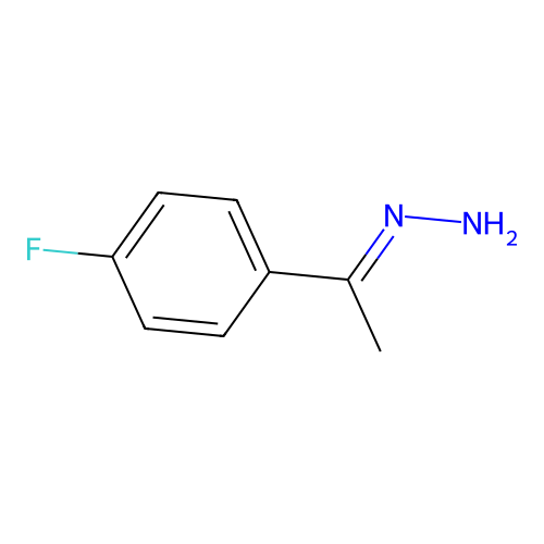 1-(4-Fluorophenyl)ethylidenehydrazine structure
