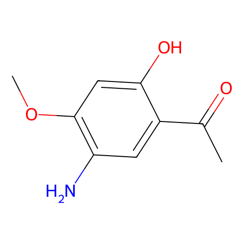 1-(5-Amino-2-hydroxy-4-methoxyphenyl)ethanone structure