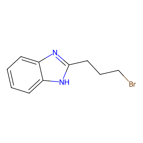2-(3-Bromopropyl)-1H-benzo[d]imidazole structure