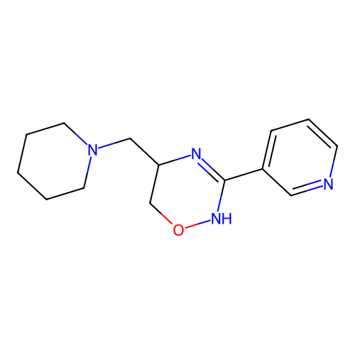 Iroxanadine structure