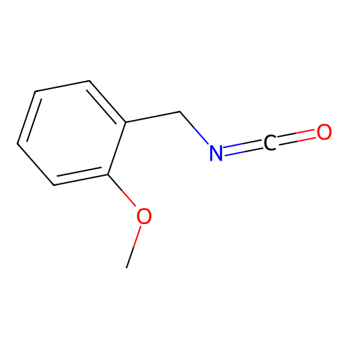 1-(Isocyanatomethyl)-2-methoxybenzene structure