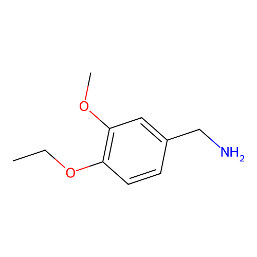 (4-Ethoxy-3-methoxyphenyl)methanamine structure