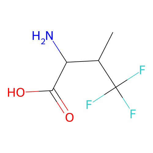4,4,4-Trifluorovaline structure